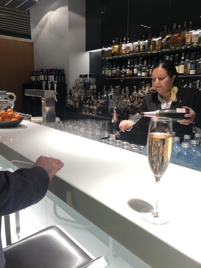 Lufthansa 1. class Billund-Buenos Aires