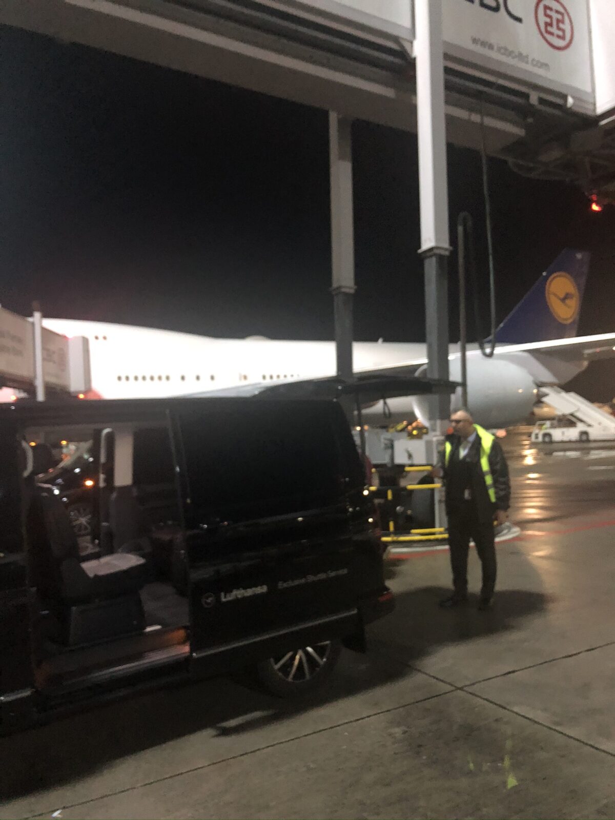 Lufthansa 1. class Billund-Buenos Aires