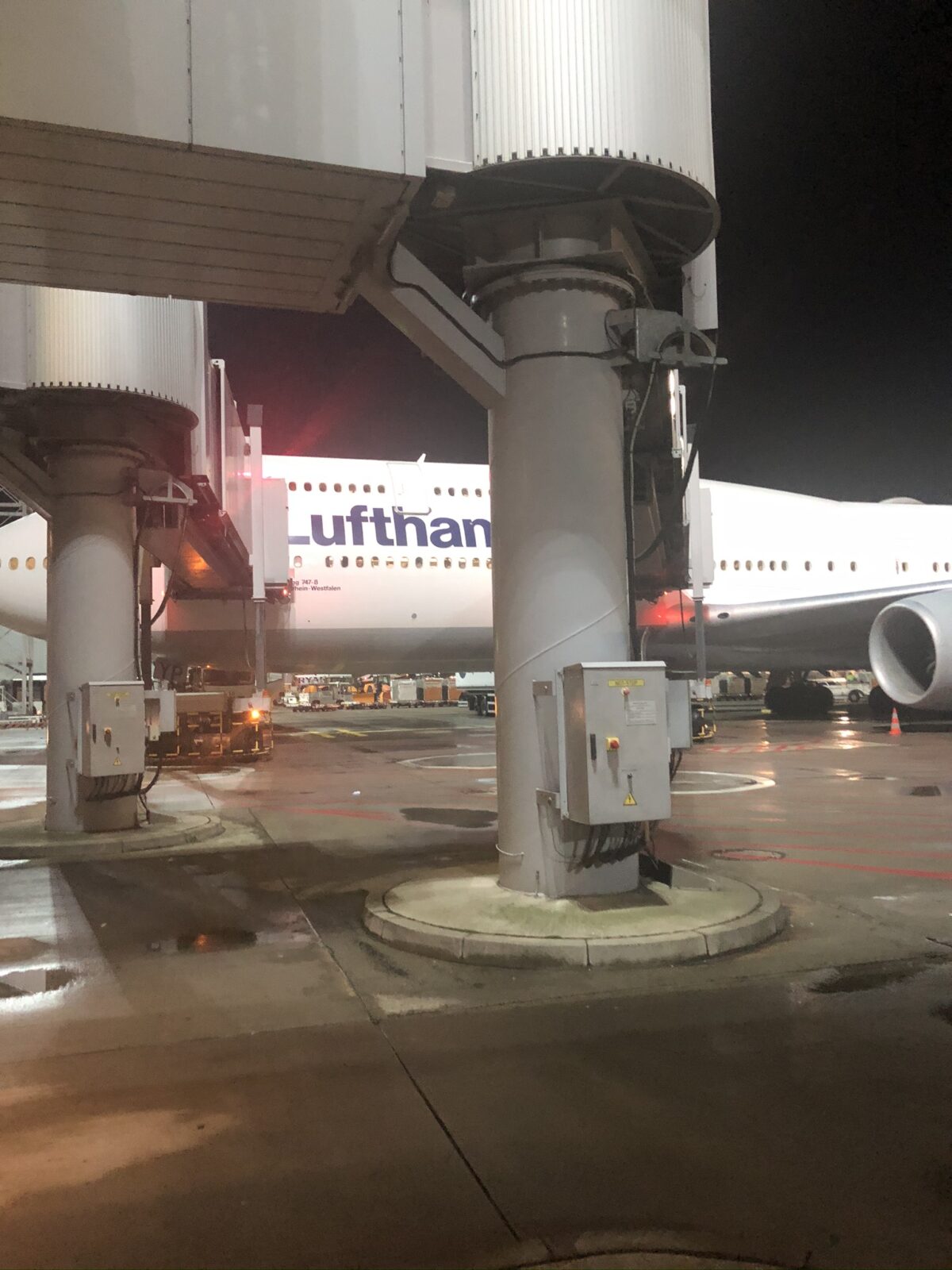 Lufthansa 1. class Billund-Buenos Aires