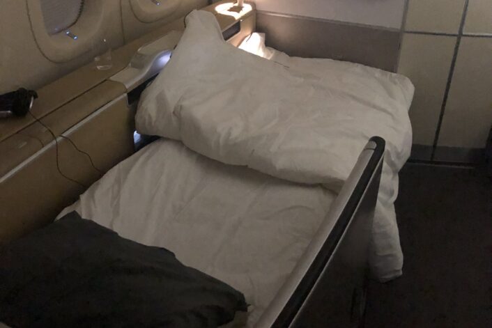 Lufthansa 1. class Billund-Buenos Aires