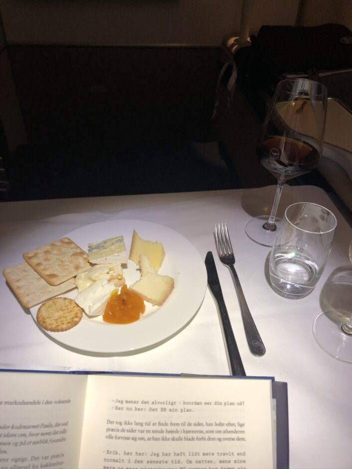 Lufthansa 1. class Billund-Buenos Aires